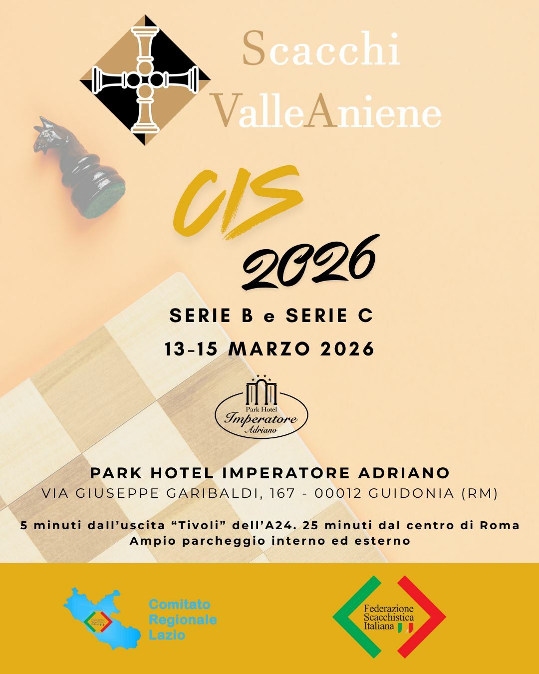 CIS 2026 - Scacchianiene - Guidonia