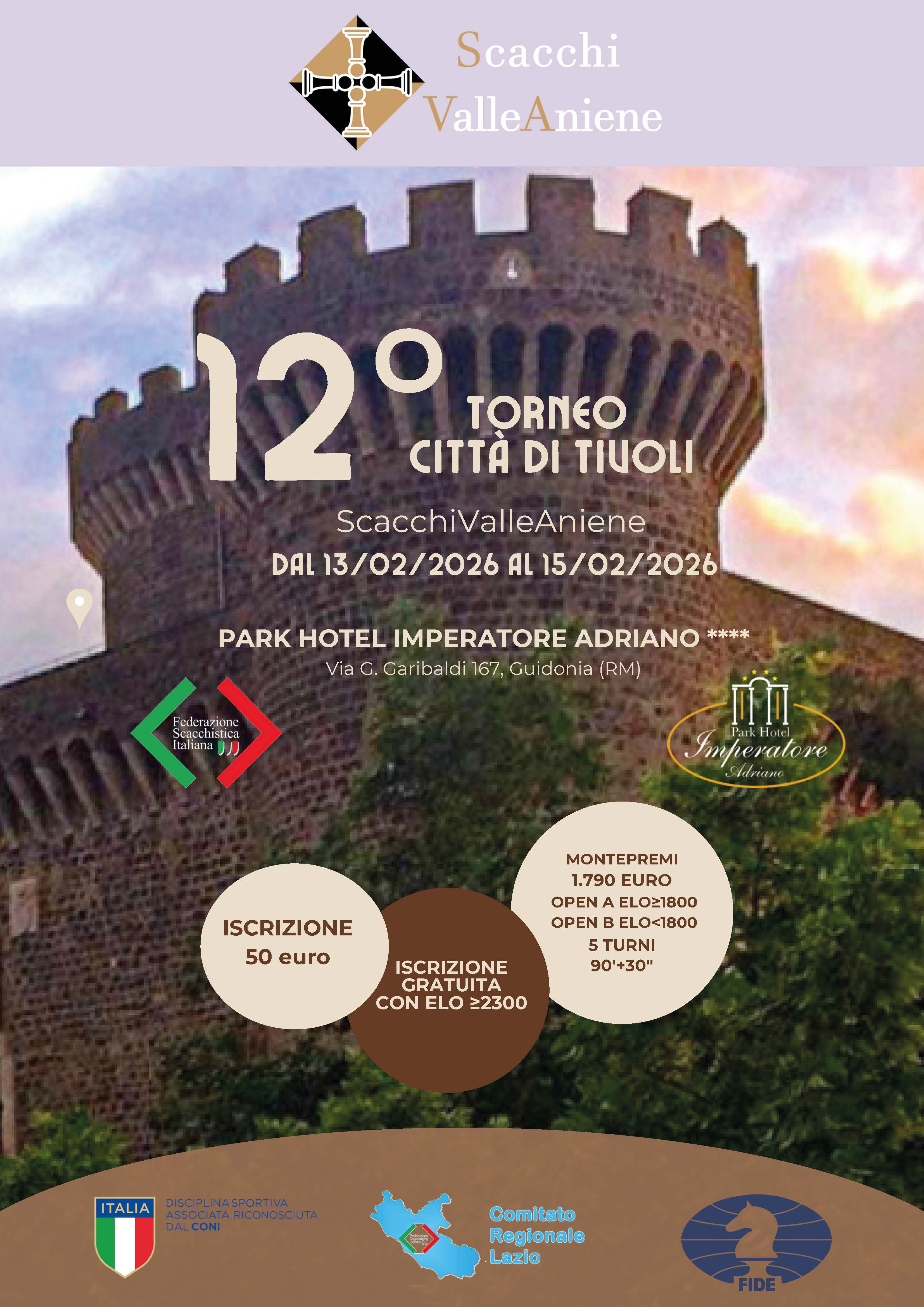 12 TORNEO CITTAì DI TIVOLI